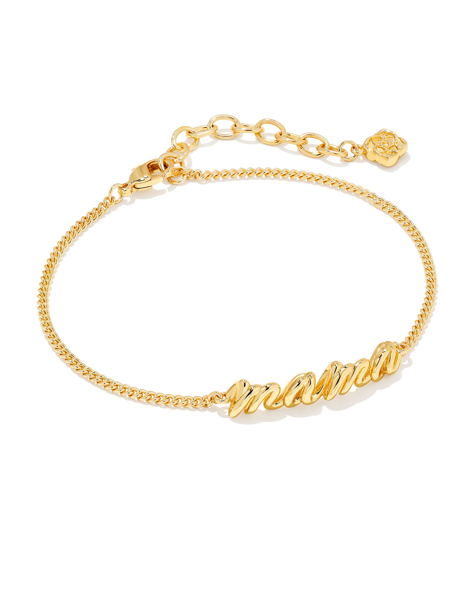 Mama Script Bracelet in Gold | Kendra Scott