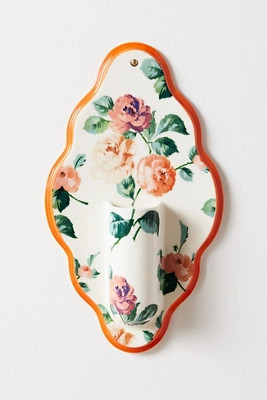 Mari Stoneware Wall Vase | Anthropologie (US)