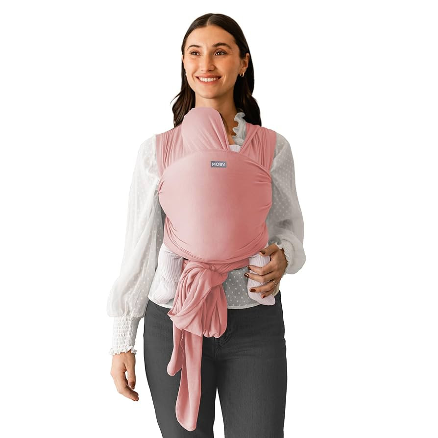 Moby Basics Baby Wrap Carrier for Newborns to Toddlers (8-33lbs), Infant Sling Carrier, Lightweig... | Amazon (US)