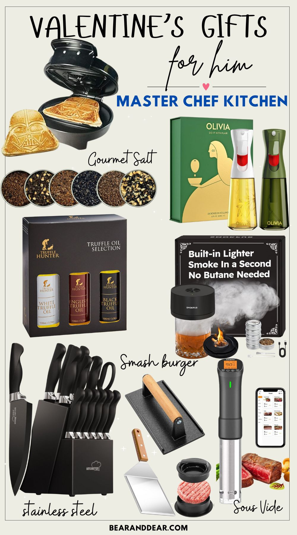 🔥 Stir up some love this Valentine’s Day! Whether they’re a pro in the kitchen or just love experimenting with recipes, these home chef gifts are a surefire way to spice up their culinary adventures. From chic kitchen tools to gourmet goodies, this guide is chef’s kiss perfection! 🍴❤️ #ValentinesGiftGuide #ForTheLoveOfCooking #HomeChefEssentials #ltkkitchen #ltkcook #ltkchef 

 #LTKGiftGuide #LTKMens