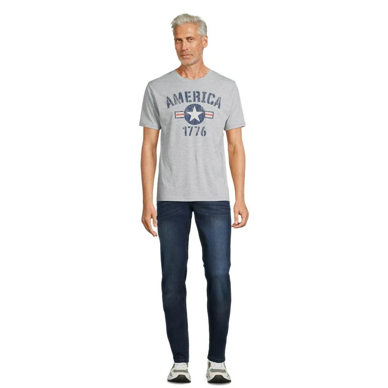 4th of July Men’s 1776 Tee by Way to Celebrate, Sizes S-3XL | Walmart (US)