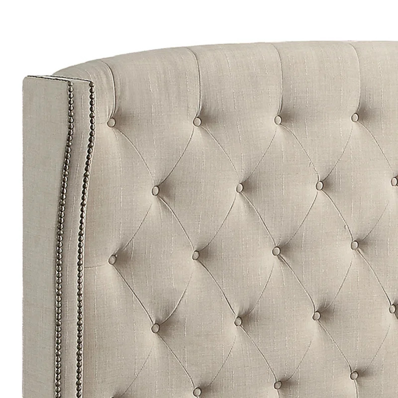 Tufted Upholstered Standard Bed | Wayfair North America