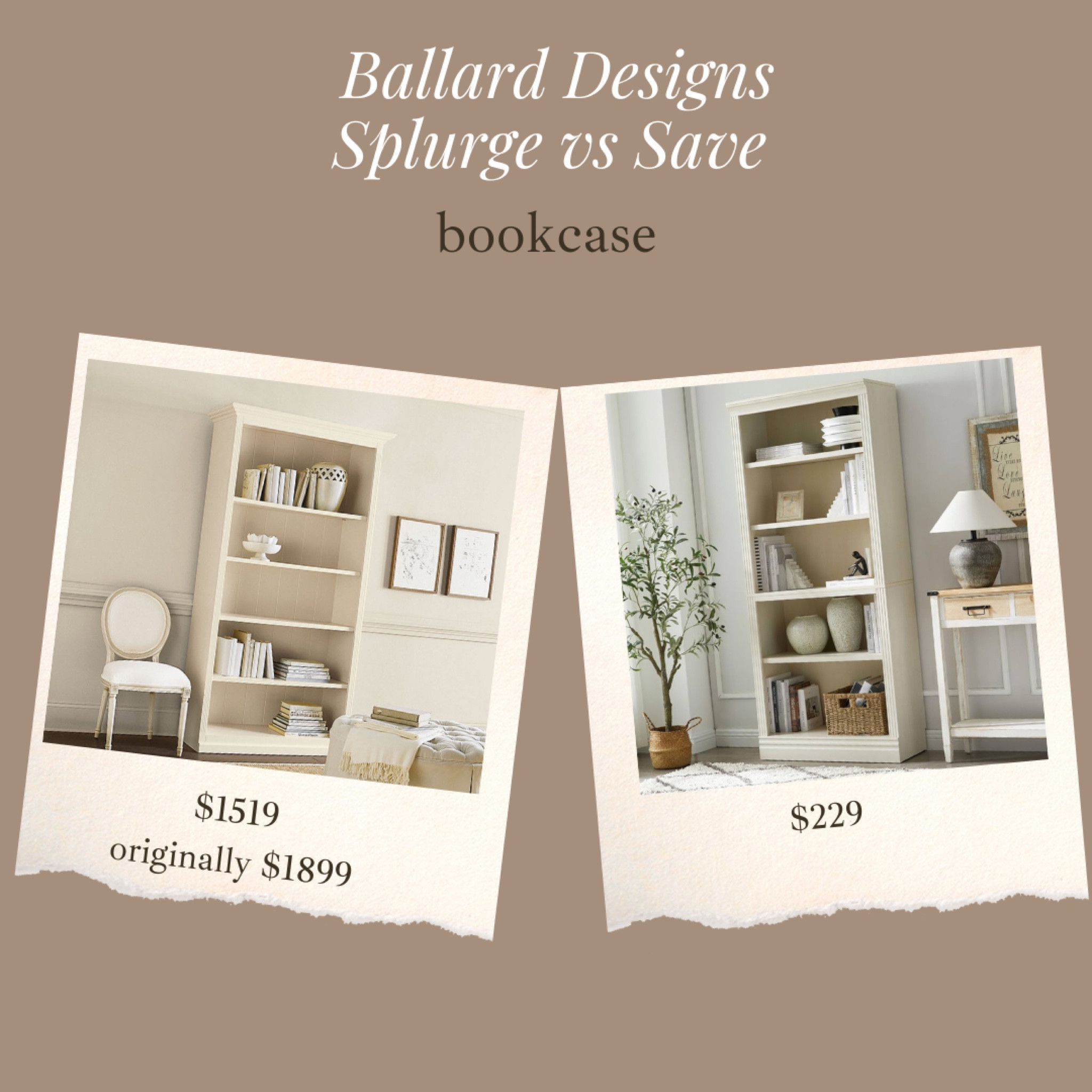 I cannot believe the price of this bookcase! Absolutely gorgeous& looks like so many different high end brands 

#LTKsalealert #LTKhome