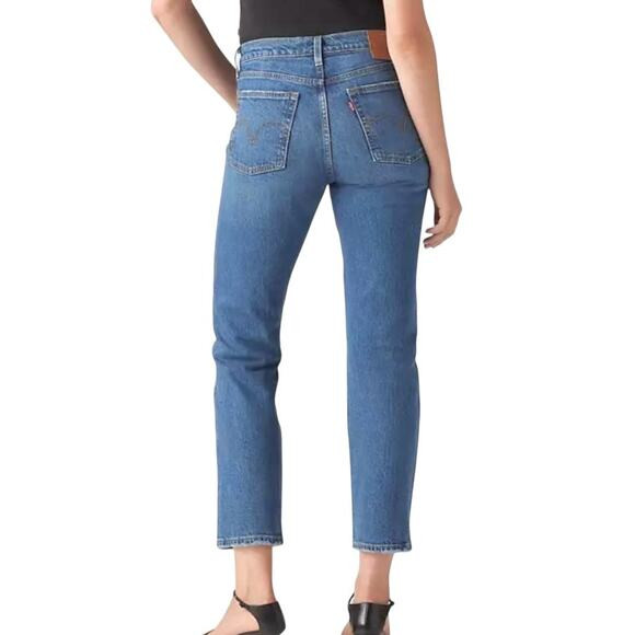 Levi's W25 L26 wedgie straight button fly no stretch blue jean J2 2668 | Poshmark