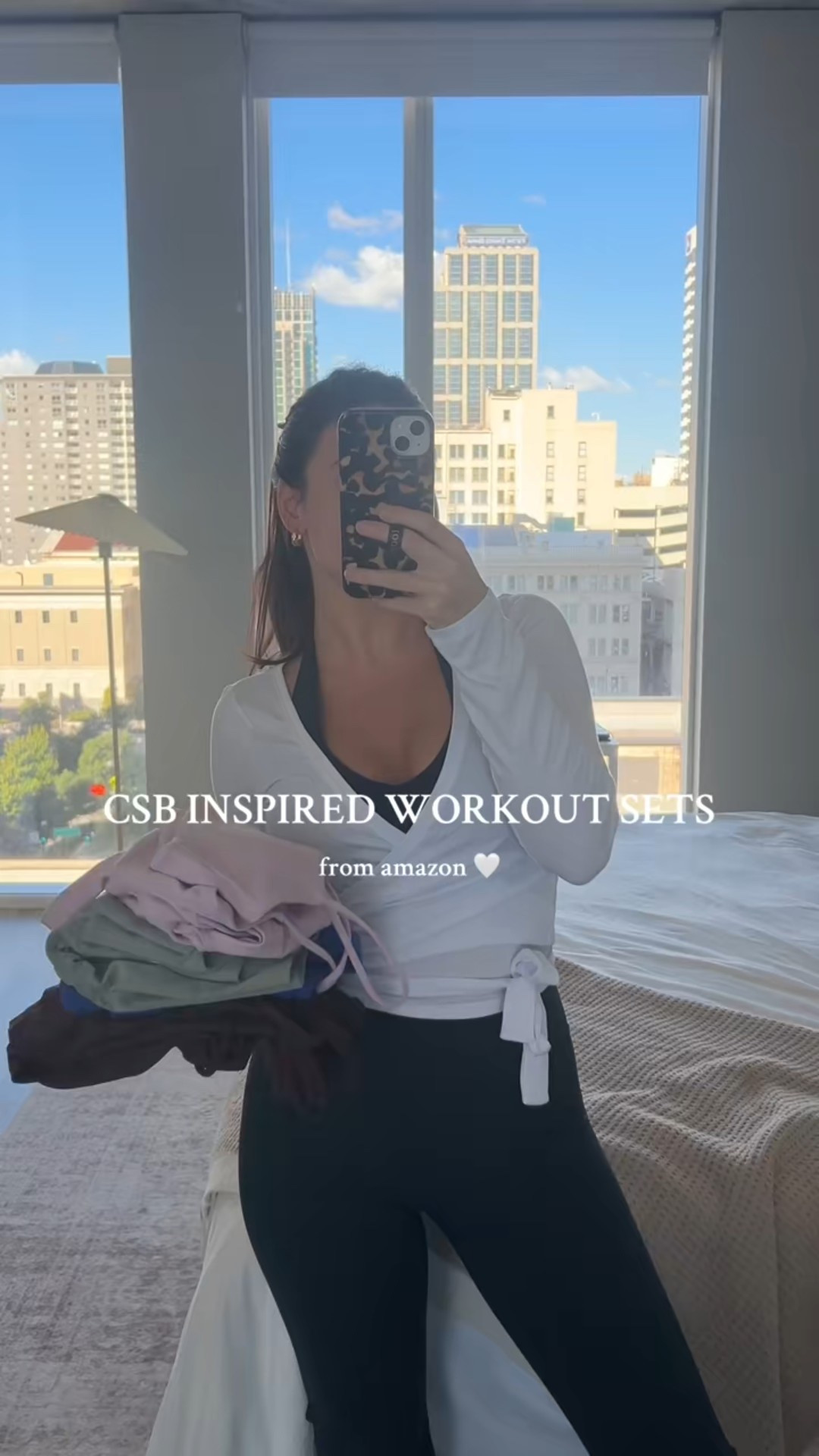 CSB inspired sets for a fraction of the price! Such great quality 🩷 #amazonfinds #csbsets #workoutsets #amazonfallfashion #pilatesoutfit #activewear 

#LTKSeasonal #LTKActive #LTKFindsUnder50