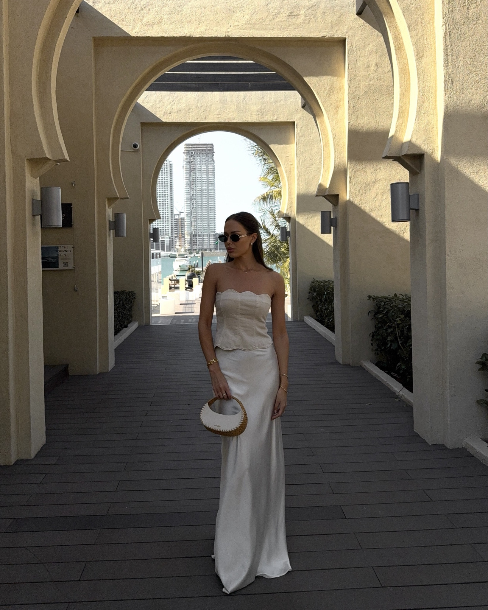 Soft neutrals and silk 🤍 

Meshki, satin silk maxi skirt, dubai, winter sun, vacation, vacay, cult gaia, resortwear

#LTKstyletip #LTKsale