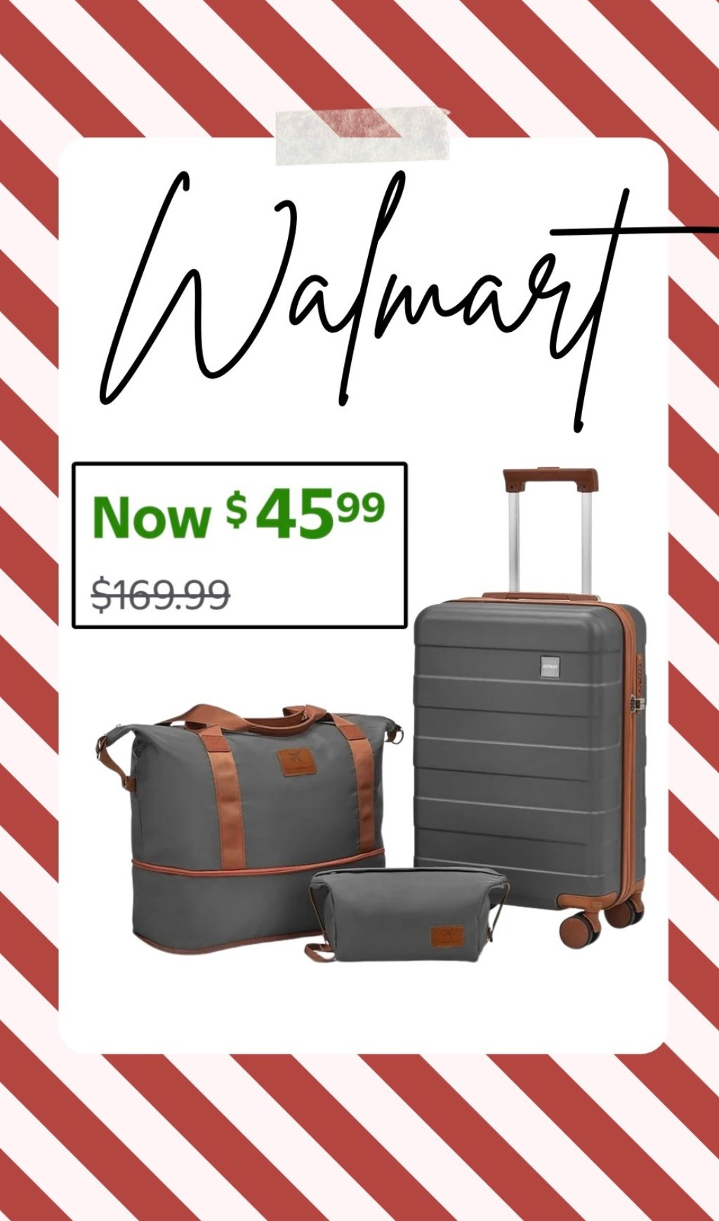 3 piece luggage set down to $46

#LTKGiftGuide #LTKHoliday