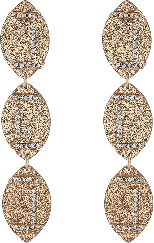 Touch Down Earrings for Women | Football Earrings for Women | Game Day Earrings | Jewelry Gifts f... | Amazon (US)