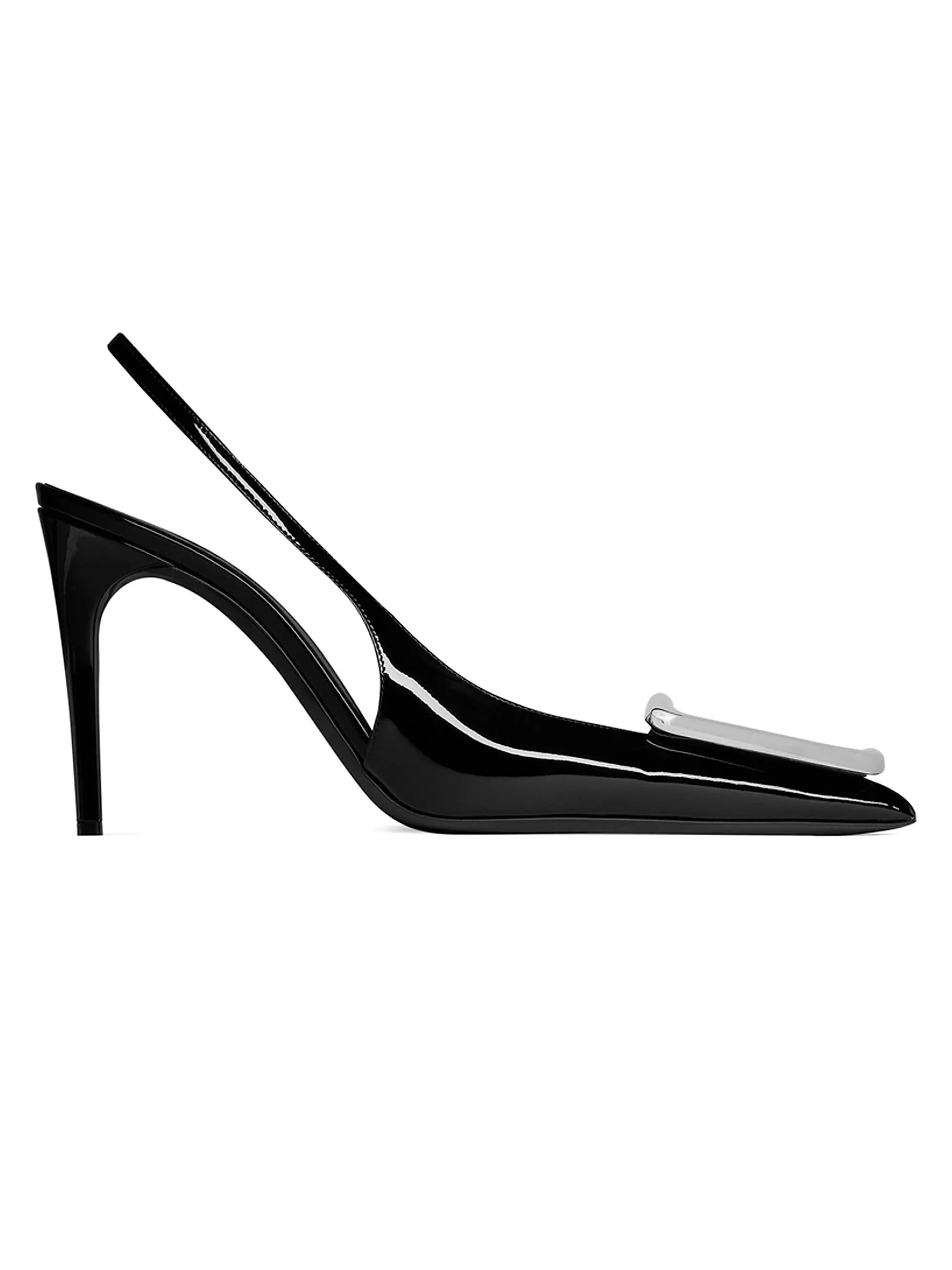 Avenue Slingback Pumps In Patent Leather | Saks Fifth Avenue