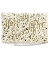 MARY FRANCES Happily Ever After Handbag Beaded Floral Embroidered Bridal Crossbody Clutch Handbag | Amazon (US)