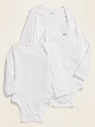 Unisex Bodysuit 3-Pack for Baby | Old Navy (US)