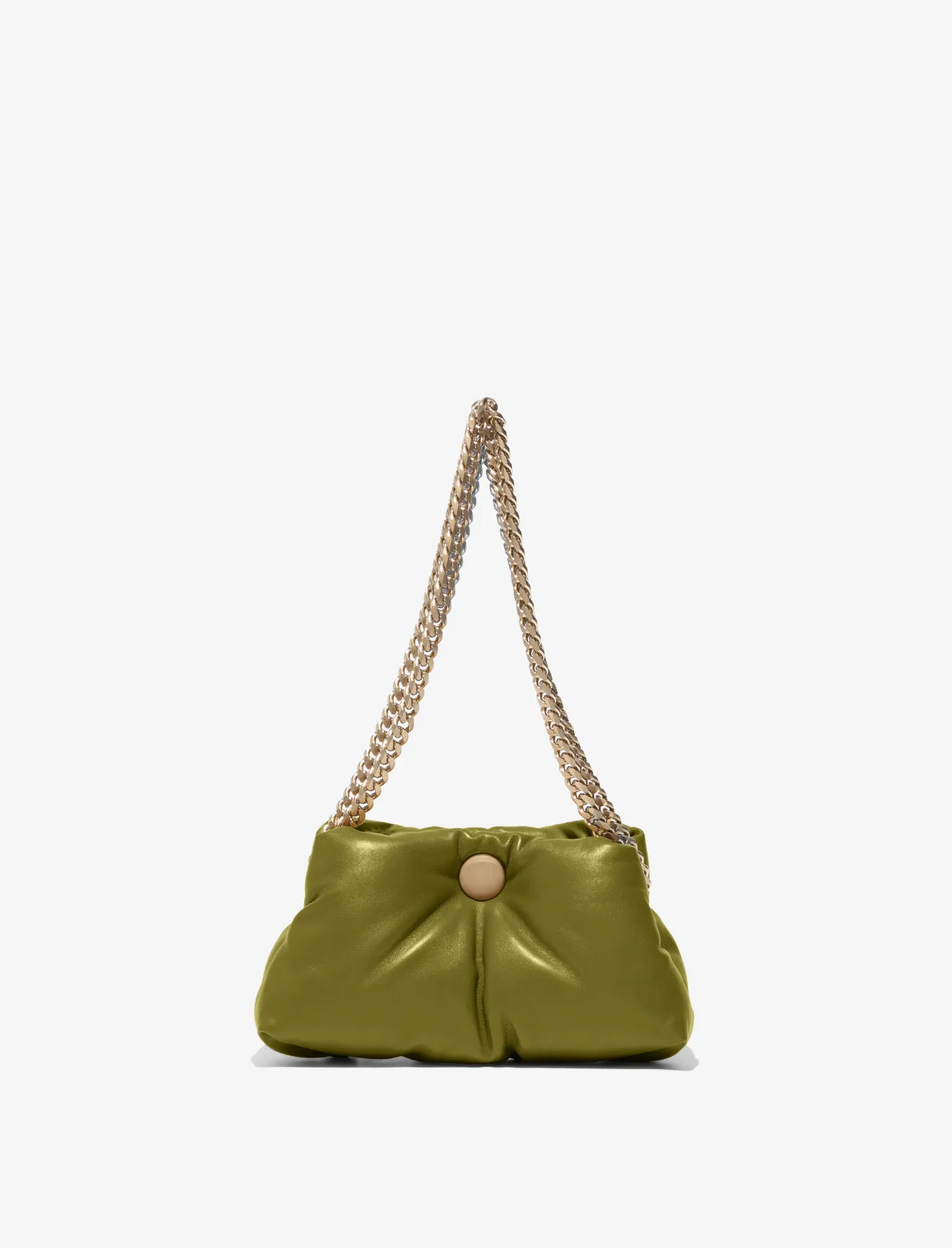 Small Puffy Chain Tobo Bag in green | Proenza Schouler | Proenza Schouler LLC