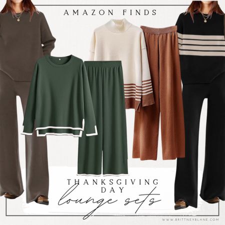 Thanksgiving day lounge sets - Autumn cozy lounge sets 

#LTKstyletip #LTKGiftGuide #LTKSeasonal