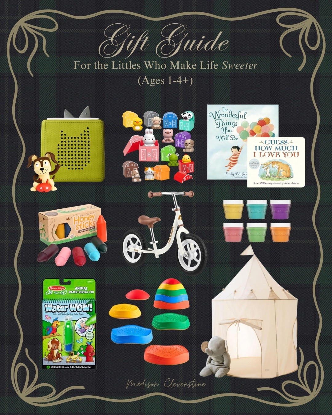 GIFTS FOR LITTLES 💫  perfect for ages 1-4+

Holiday gifting is officially underway ✨🎁 Comment GIFT below and I’ll send the links straight to you 💌

I've rounded up my favorite finds for 2025 — cozy things for homebodies who prefer a quiet night in, little luxuries under $50, sweet gifts for kids, and thoughtful ideas for the guys who are impossible to shop for.

If you’re still building your list (or just want things that feel special without the overwhelm), let this gift guide be your new best friend.

Save this post to shop later, and follow for more holiday ideas, easy outfit inspo, and everyday cozy living.

#HolidayGiftGuide #GiftGuide2025

#LTKGiftGuide #LTKKids #LTKHoliday