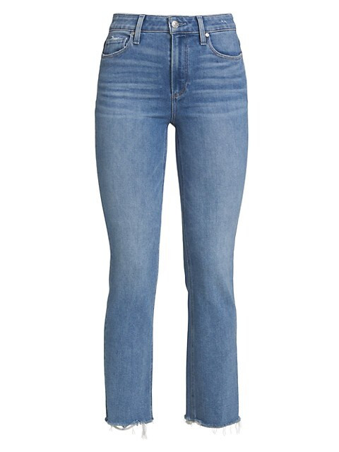 Cindy Unfinished-Hem Jeans | Saks Fifth Avenue