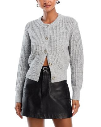 AQUA Chunky Stitch Cardigan - Exclusive   | Bloomingdale's Women | Bloomingdale's (US)