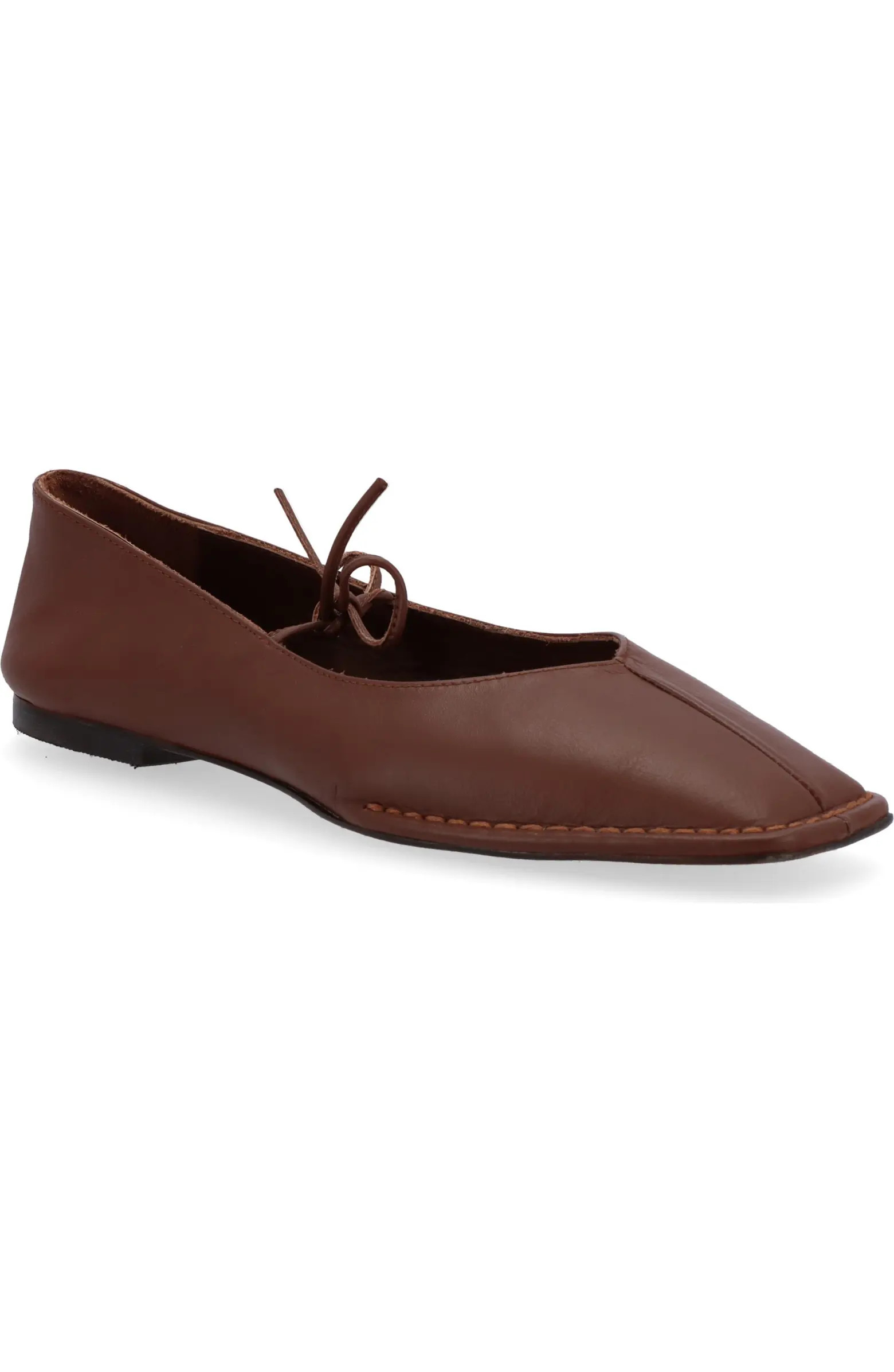 Sway Square Toe Ballet Flat (Women) | Nordstrom