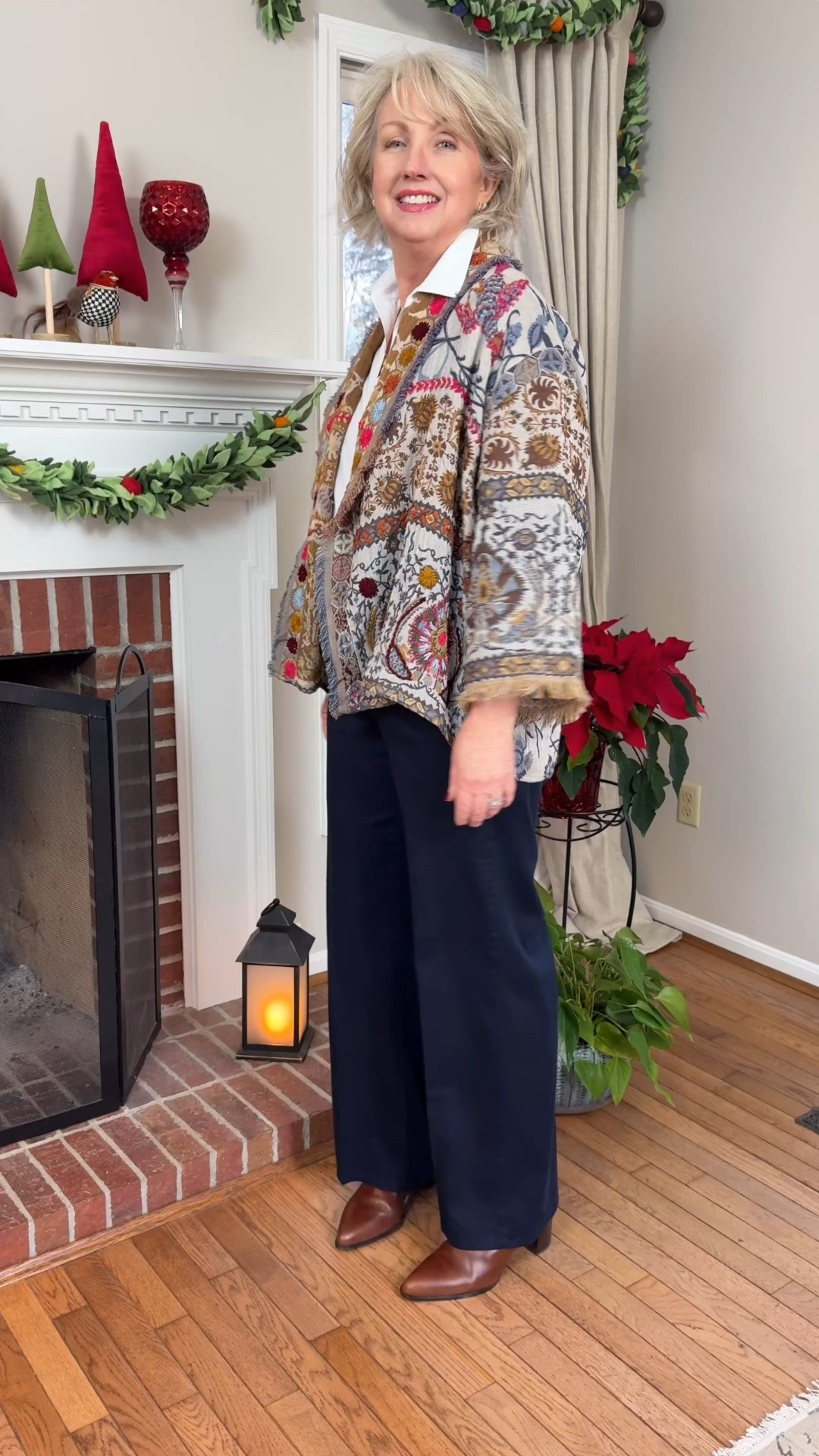 I keep so many classic pieces in my closet but I always want at least something with some character and wow factor. J.Jill is always the place to find something elegant and bold  

#LTKdayinmylife #LTKOver40 #LTKgrwm