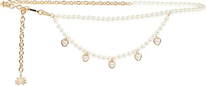 Lele Sadoughi Valentina Charm Chain Belt | Nordstrom | Nordstrom