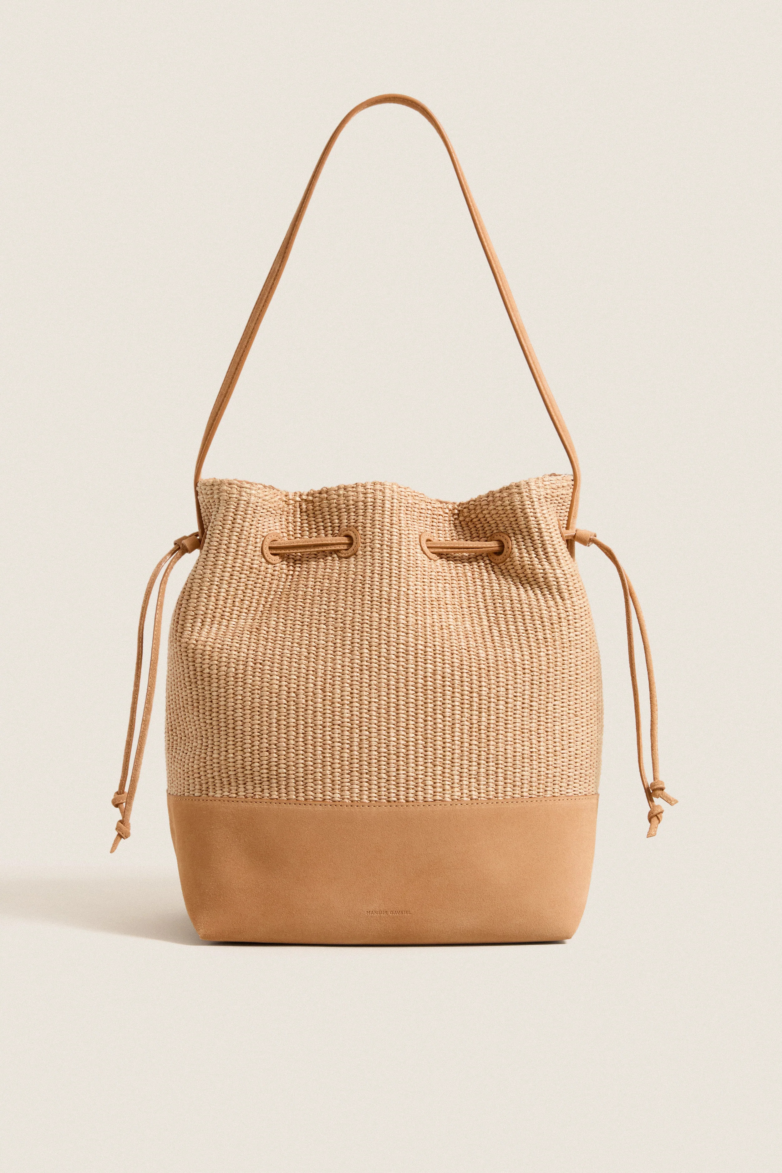 Natural Drawstring Cabas | Tuckernuck (US)