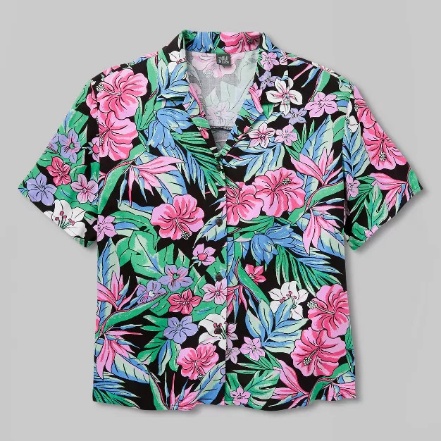 Short Sleeve Camp Button-Down Shirt - Wild Fable™ | Target