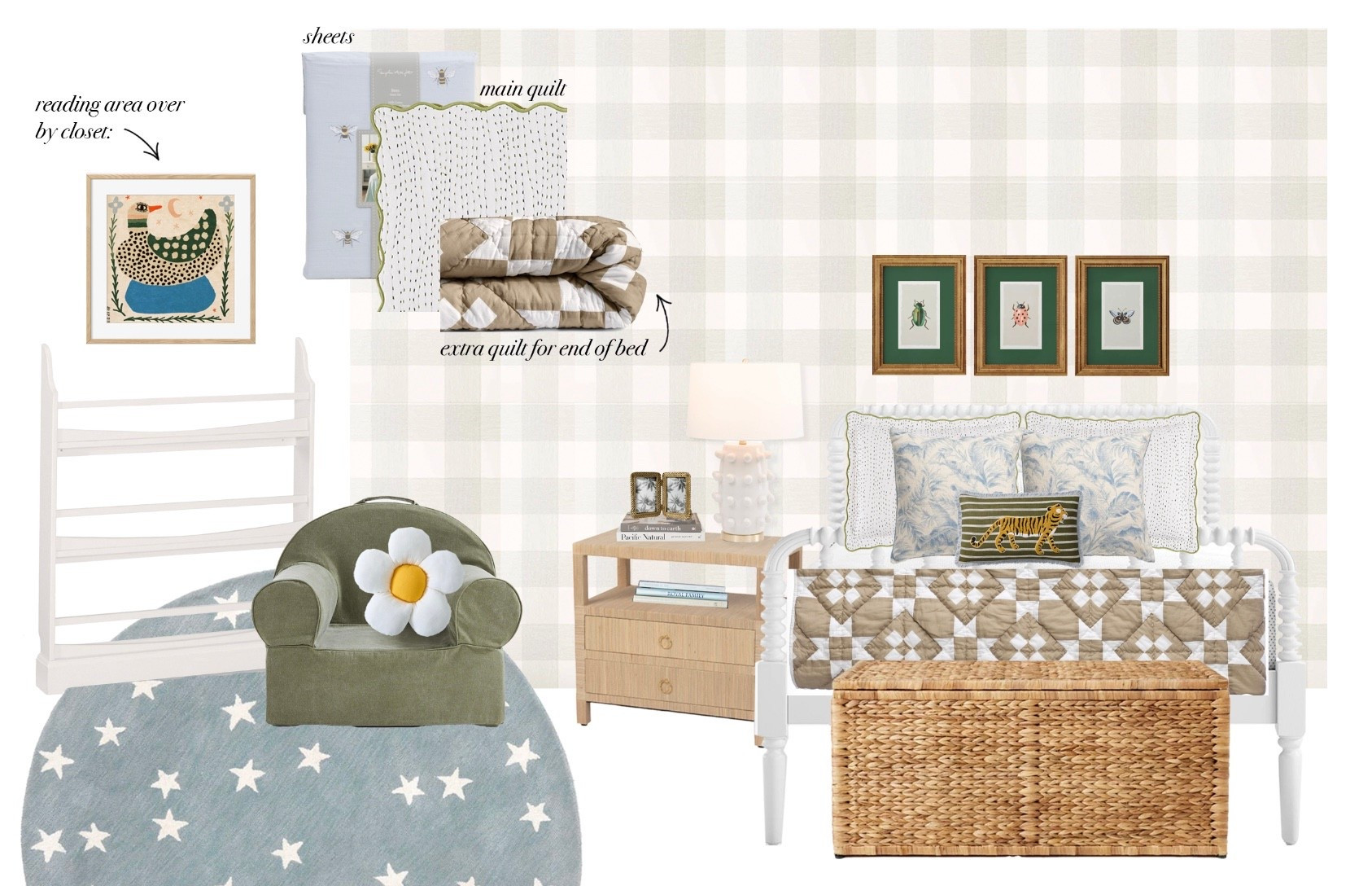 The cutest grandchild guestroom 💖
#kidsroom #bedroom #kidsspaces #kidsfurniture #kidsdecor #genderneutral 

#LTKKids #LTKHome