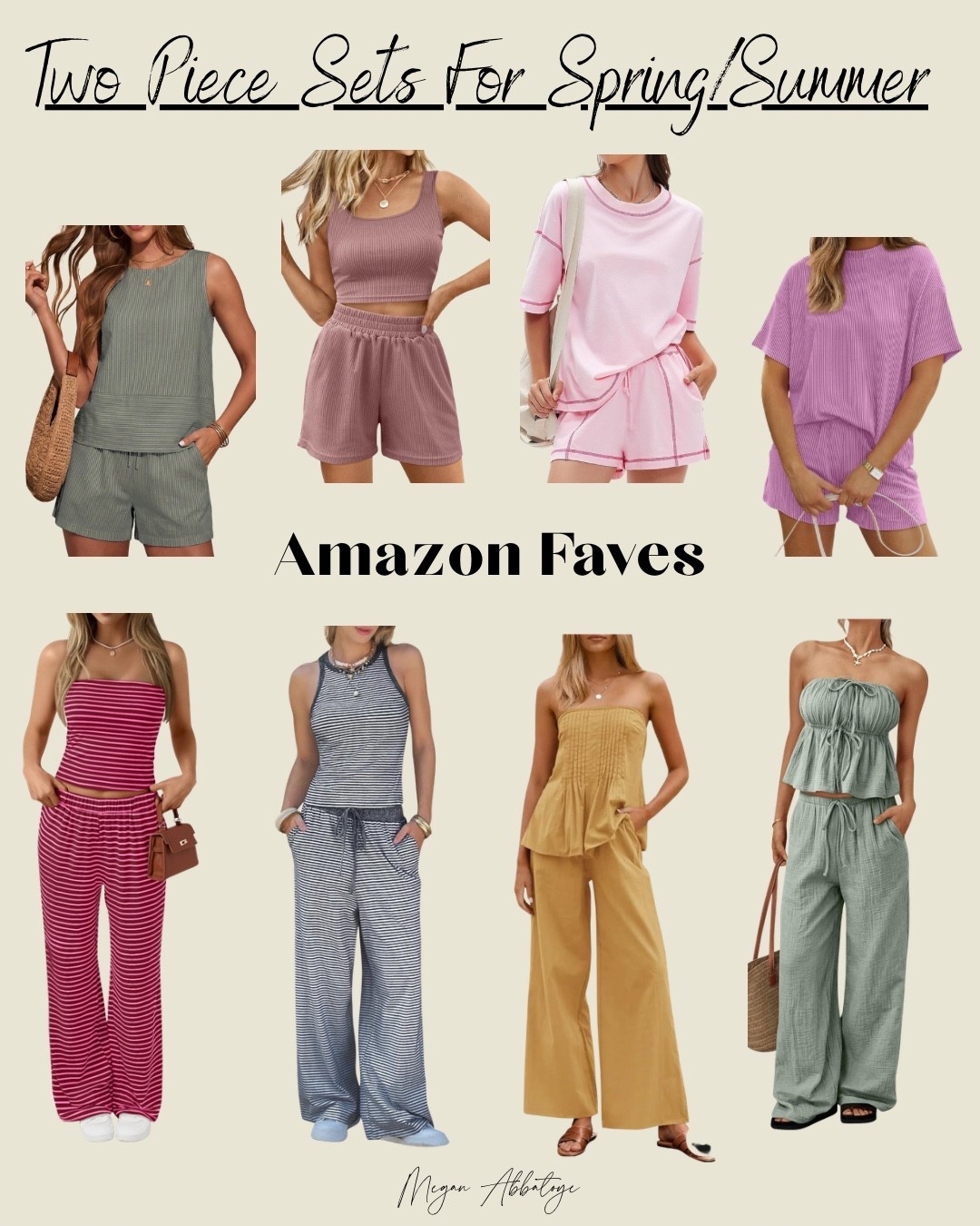 I love a good two-piece set that’s not only comfortable but stylish and easy to throw on, here are a few of my current Amazon faves 🌻

#amazonstyle #twopiecesets #amazonfinds