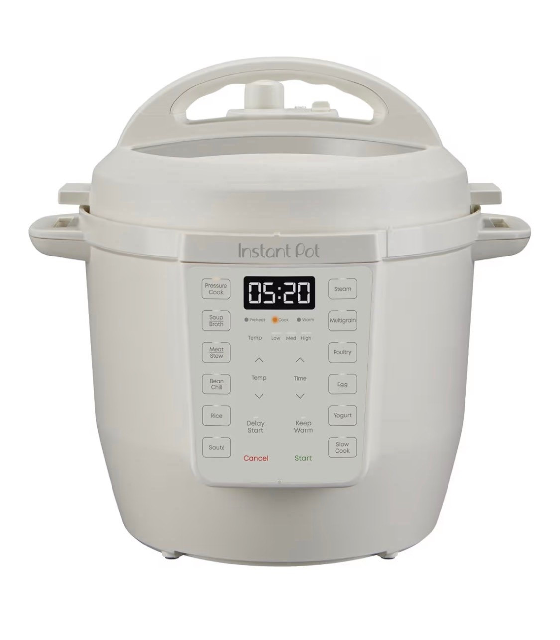 Our crock pot broke and we’ve been wanting a new pressure cooker. This one has both and it’s dishwasher safe 🙌🏼