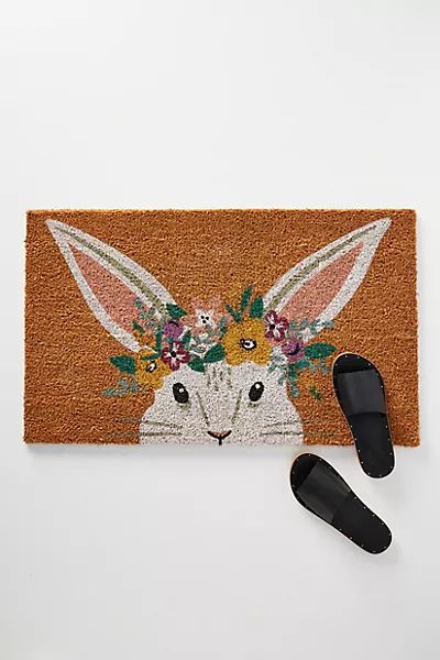 Easter Bunny Doormat | Anthropologie (US)