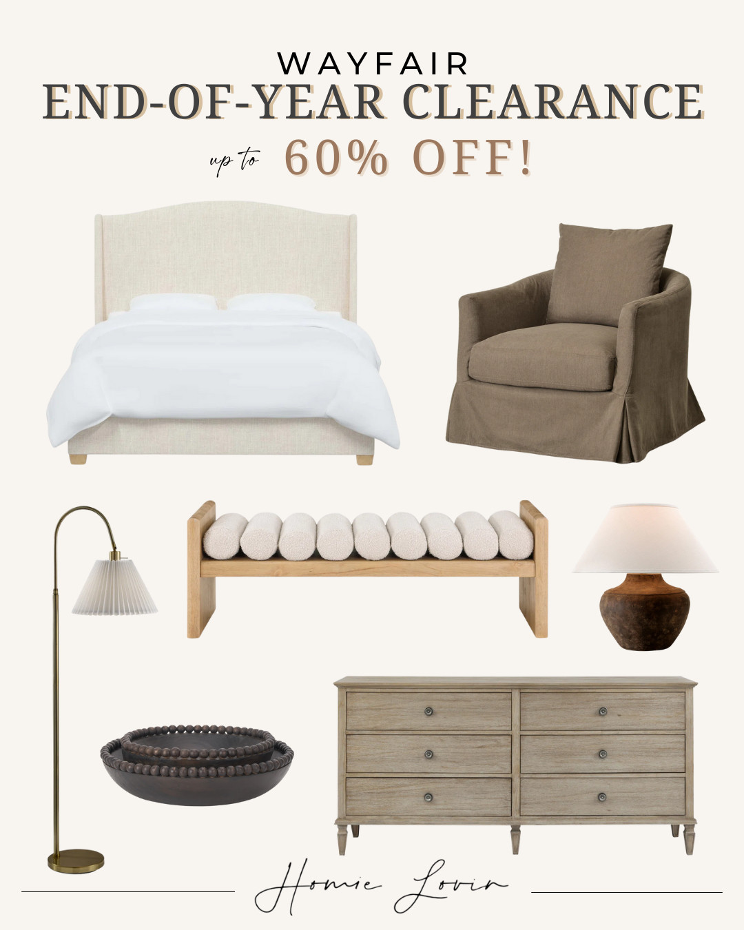Up to 60% off Wayfair's End-of-Year Clearance!

furniture, home decor, interior design #Wayfair 

 #LTKHome #LTKSaleAlert