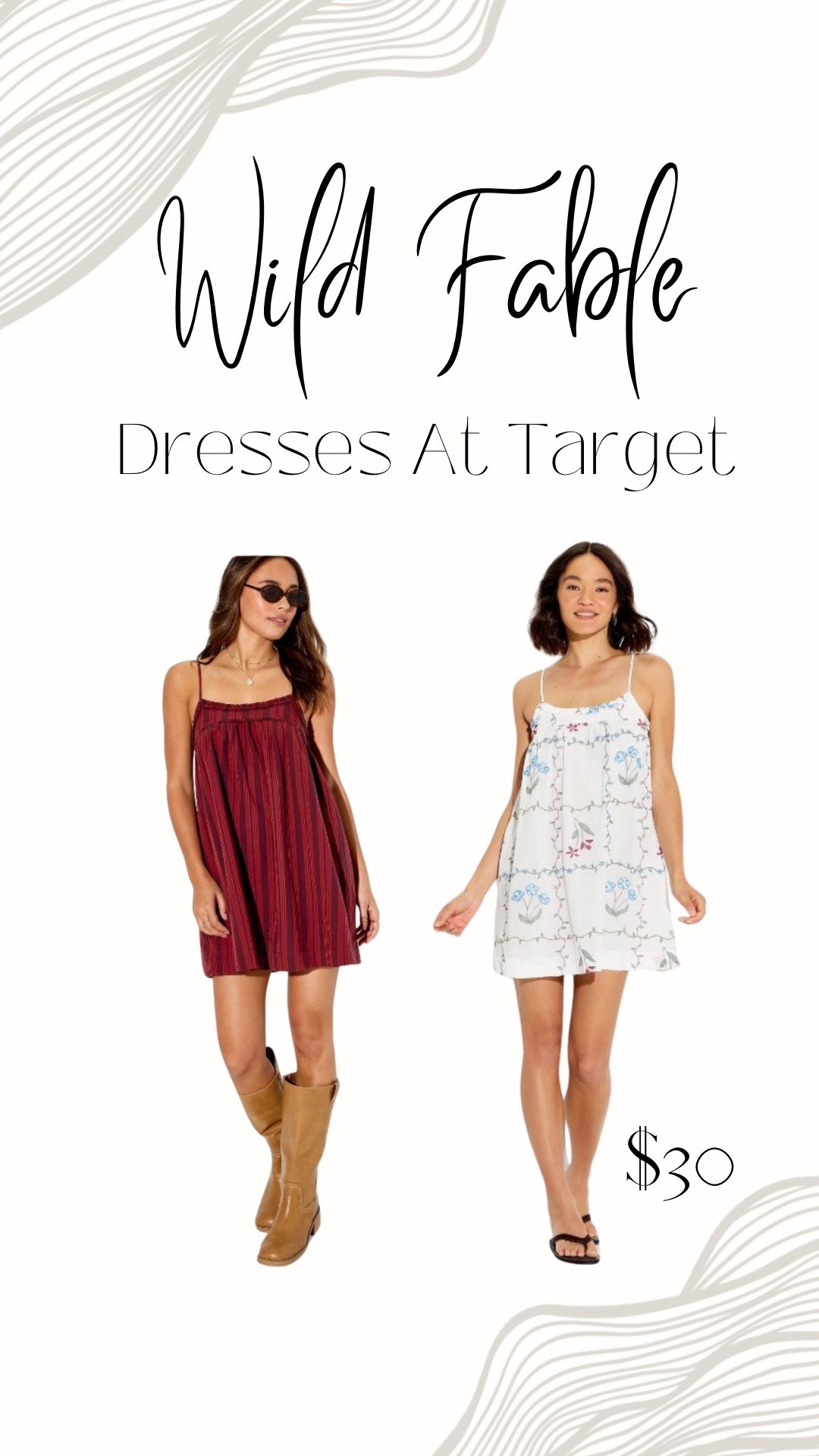 These Wild Fable dresses at Target are giving FP vibes! I especially love the embroidery on the white one! 

#LTKootd #LTKFestival #LTKgrwm