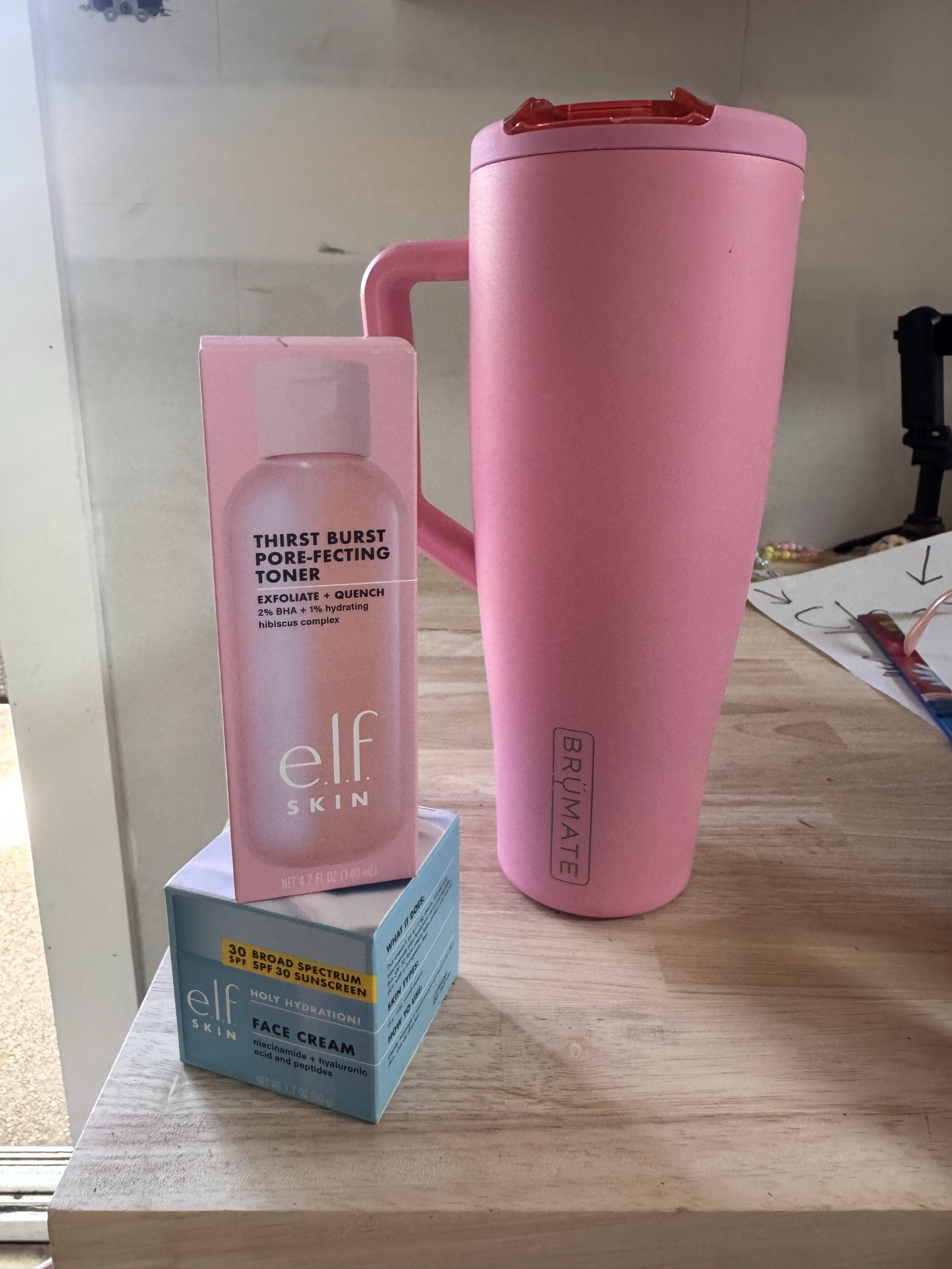 My new brumate flip lid cup in the 40oz and skin care I found at Walmart!

I’ve been using the holy hydration facial moisturizer with SPF in it and love it so I wanted to give their toner a try! 

#LTKgrwm #LTKselfcare #LTKBeauty