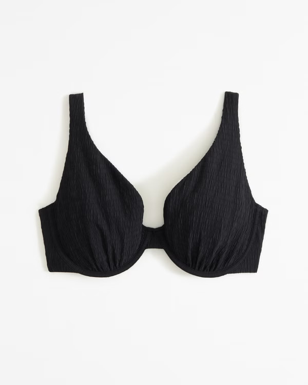 Curve Love High Apex Underwire Bikini Top | Abercrombie & Fitch (US)