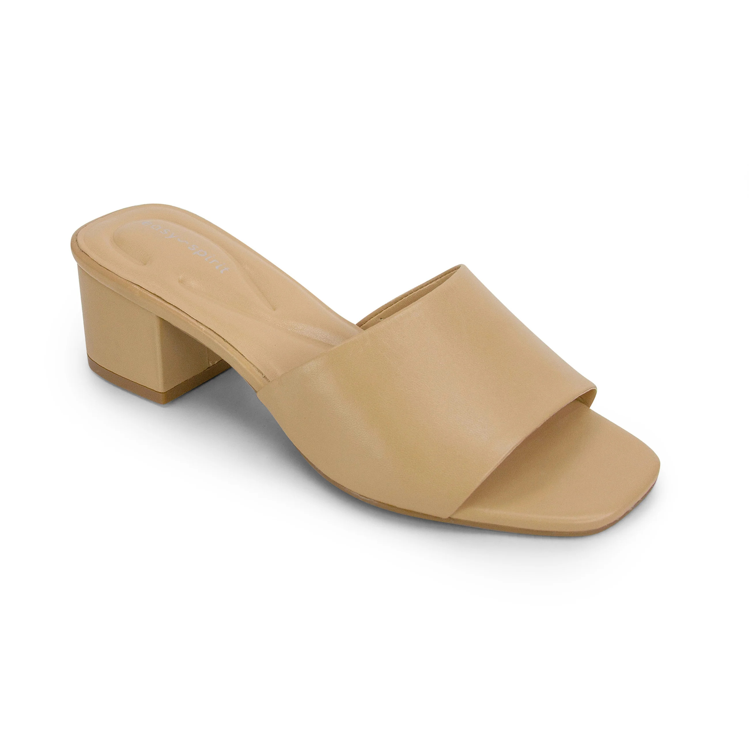 Fiora Block Heel Slide Sandals | Easy Spirit