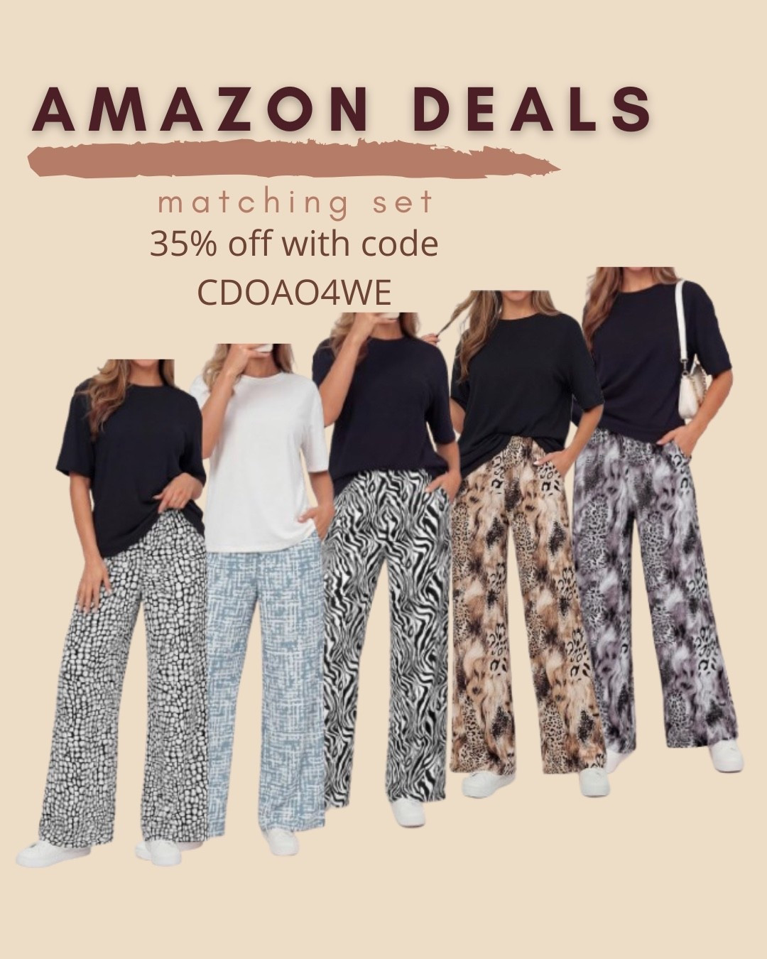 $17 ends 3/24

Amazon set
Amazon fashion
Amazon deals
Pajama set
Lounge set


#LTKSaleAlert
