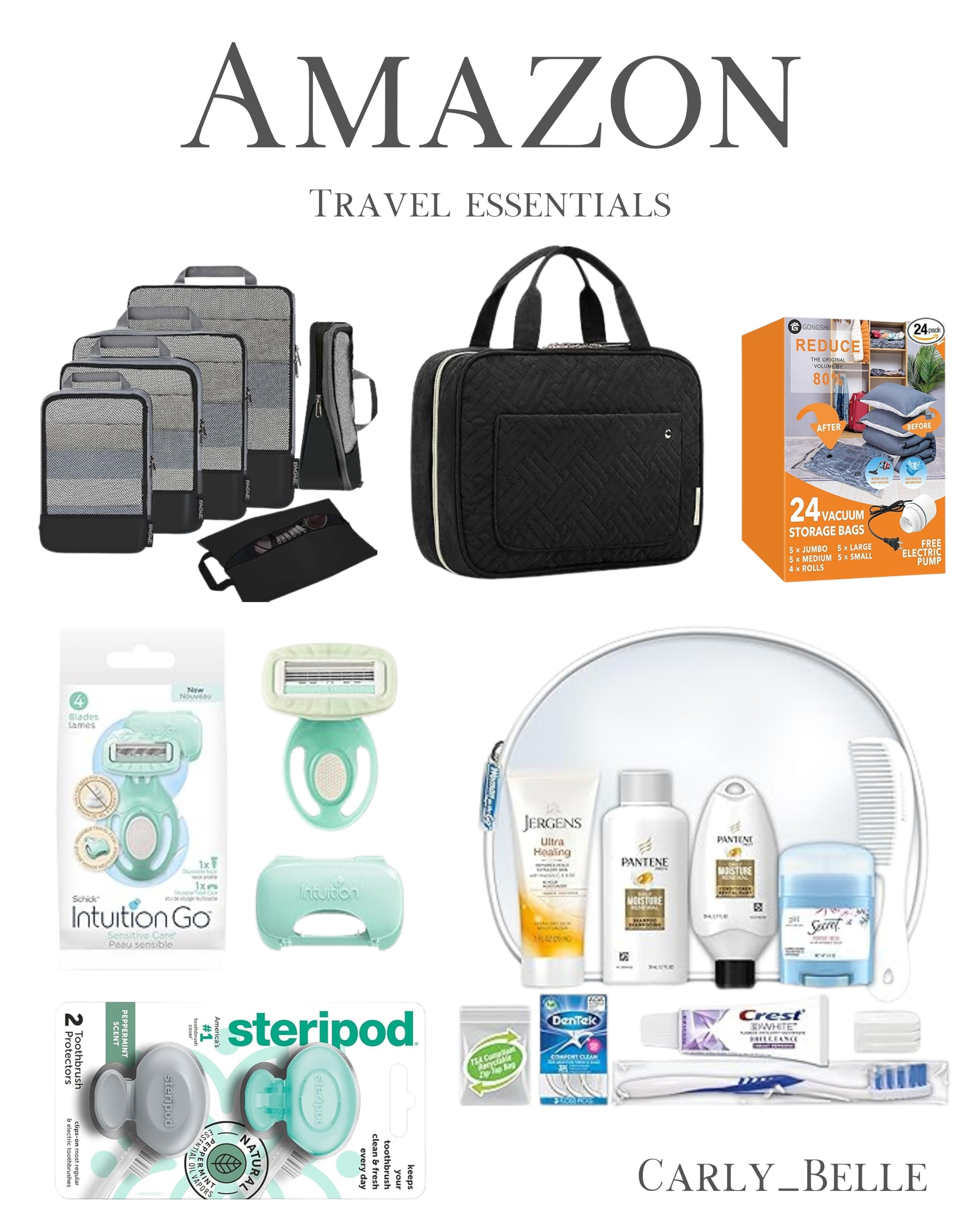 Packing smart for your next adventure? Here are my must-have Amazon travel essentials! From space-saving organizers to comfy travel gear, I've got you covered. Shop my picks on LTK!#AmazonTravel #TravelEssentials #TravelGear #LTKTravel #TravelFinds #PackingHacks

#LTKStyleTip #LTKSaleAlert #LTKTravel