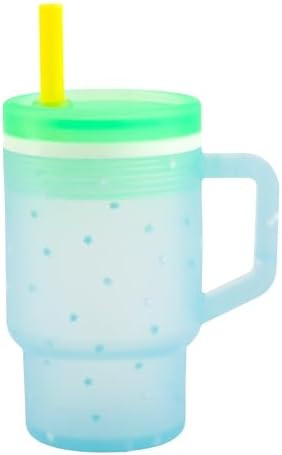 Infantino My 1st Tumbler, 9 Oz. Silicone Sippy Cup with Straw & Handle, Spill-Resistant Baby Cup ... | Amazon (US)