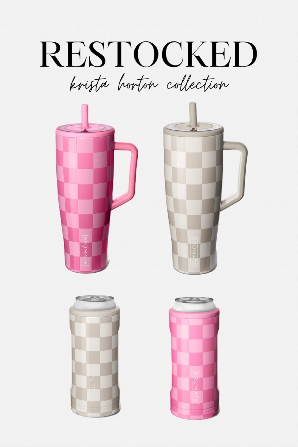 krista horton brumate collection restocked!! code is checker 

#LTKGiftGuide #LTKCyberWeek