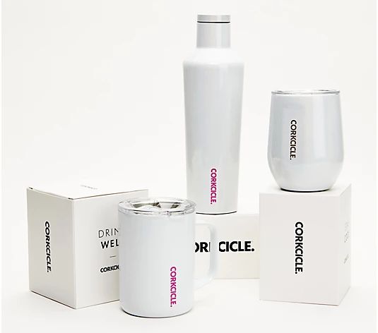 Corkcicle Coffee to Cocktail Hydration Set - QVC.com | QVC