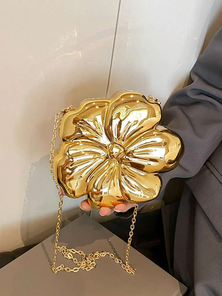 $7.22-72%$26.20Limited Time Price DropQuickShipLocalWomen's Elegant Mini Flower Shaped Chain Cros... | SHEIN