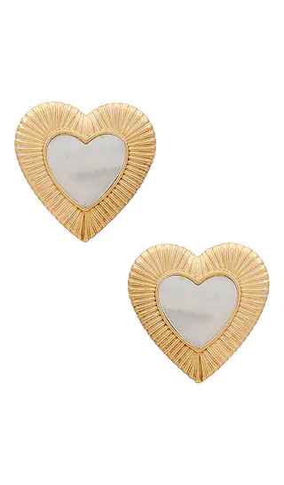 Liza Earrings in Gold | Revolve Clothing (Global)