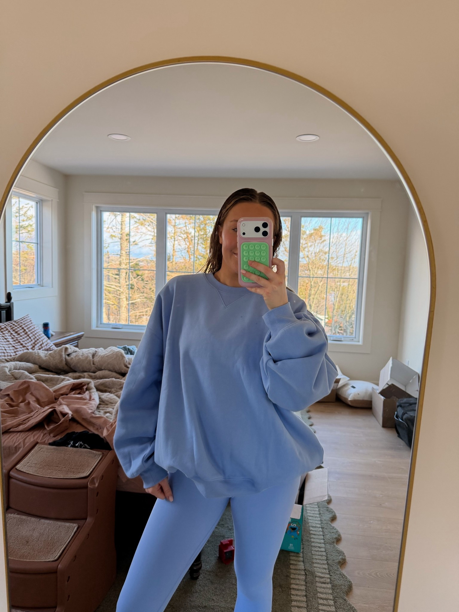 Wearing large in sweater and med in bottoms!

#LTKcanada #LTKsale #LTKwinter