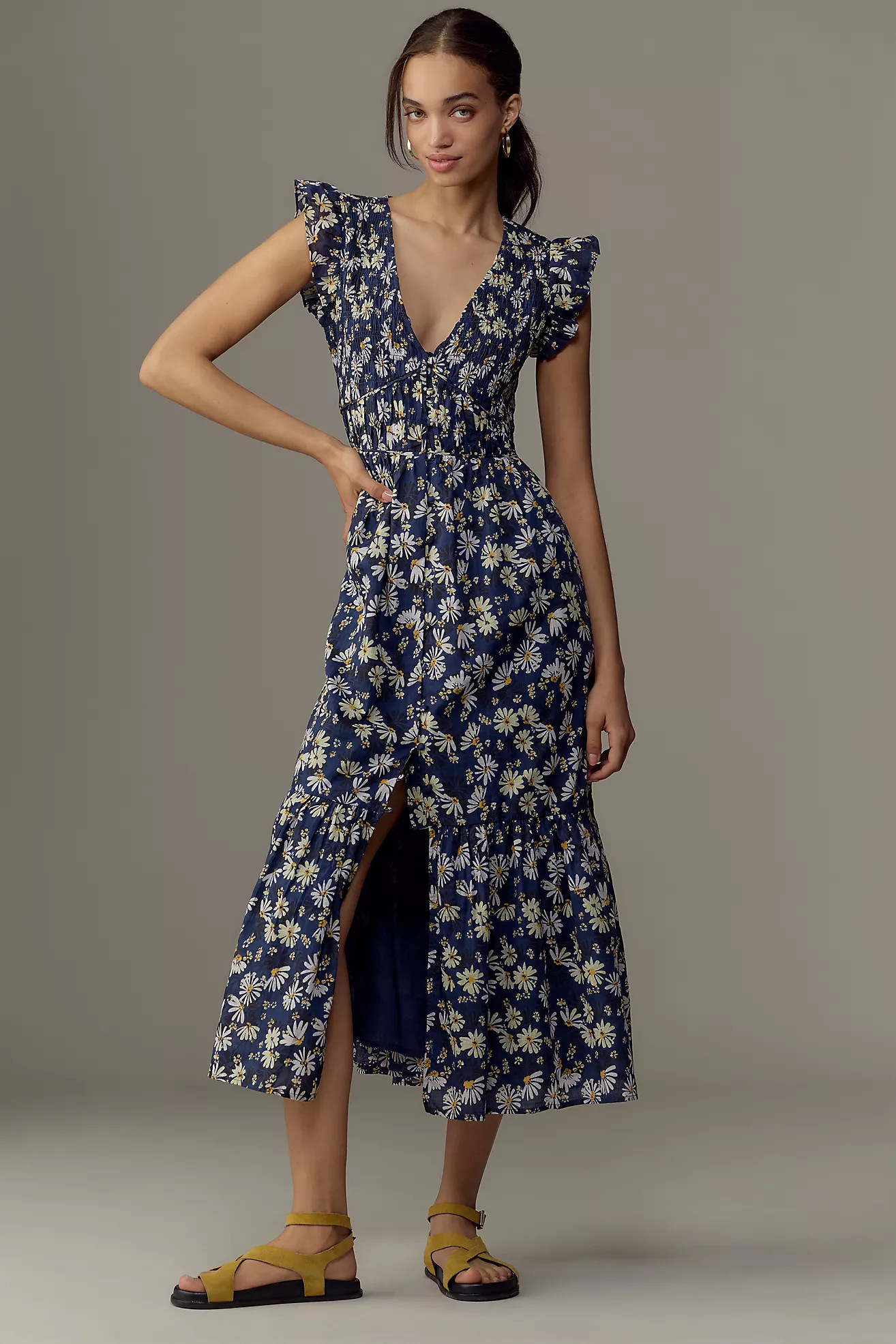 The Peregrine Midi Dress | Anthropologie (US)
