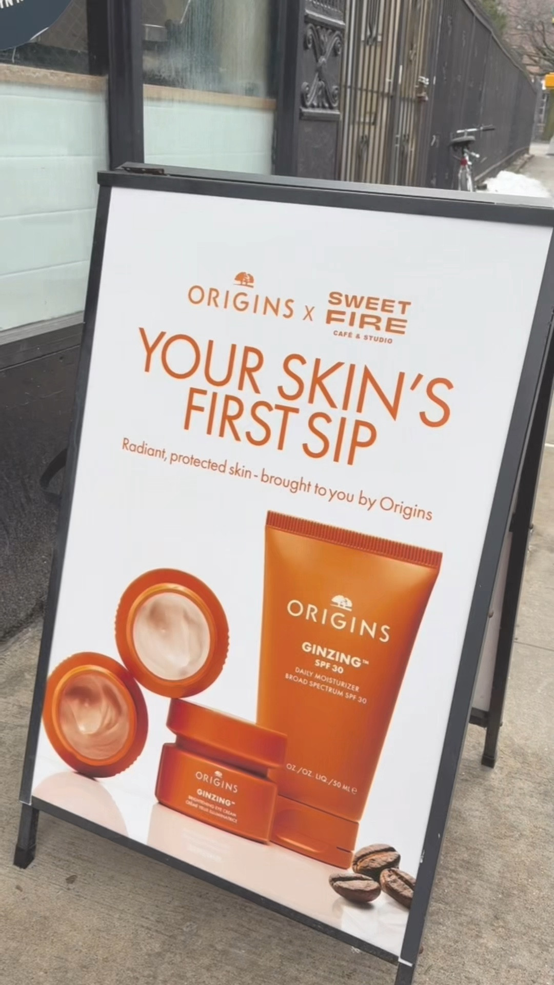 NYC, SEATTLE AND DENVER ITS TIME TO WALE UP YOUR SKIN!  Origins is celebrating the new look and formulas of their GinZing line, the perfect morning essentials to awaken your skin daily. 

NYC IS THIS WEEKED ONLY -MARCH 7-8 
Sweet Fire Cafe & Studio
338 Broadway, Brooklyn, NY

NEXT CITIES :

Freya Bakery & Cafe
1400 5th Ave, Seattle, WA
March 14 – 27

Aviano Coffee Cherry Creek North
244 Detroit St, Denver, CO
March 21 – April 3

#LTKstorytime #LTKdayinmylife #LTKvlog