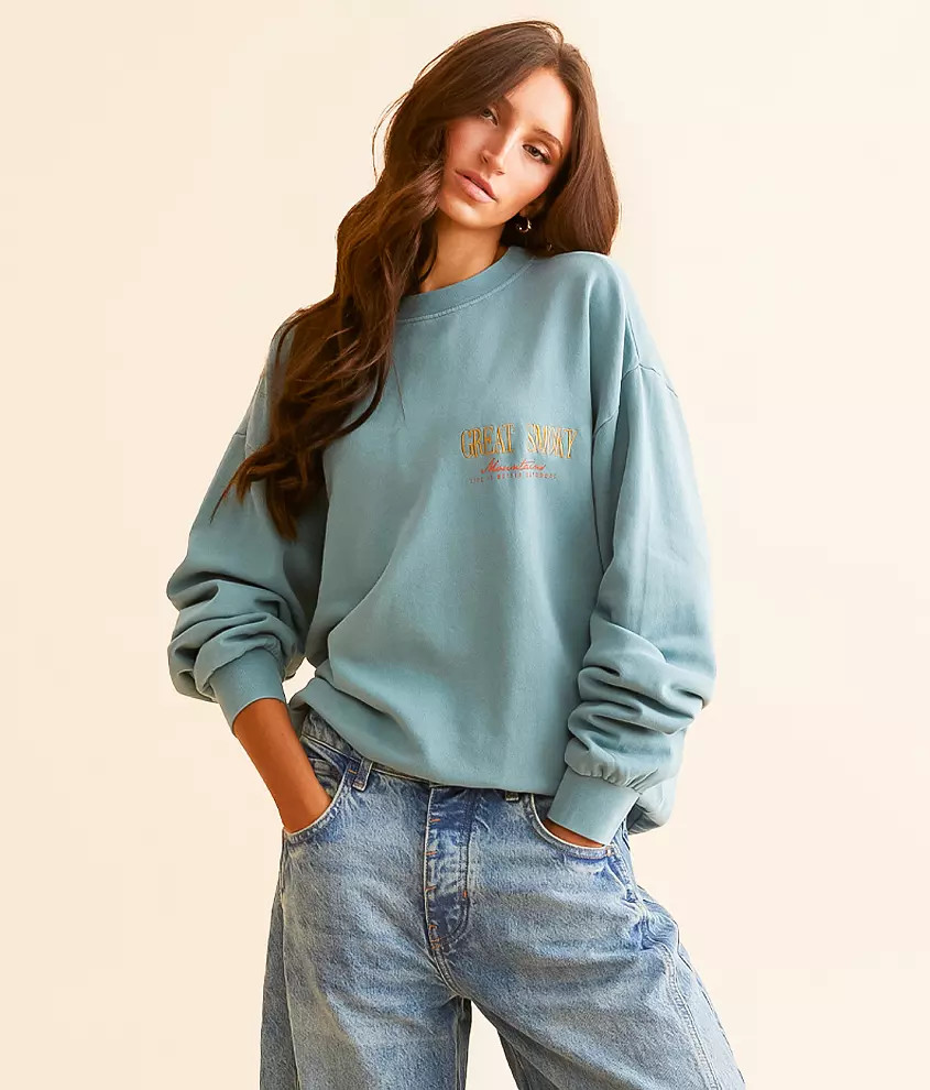 Great Smokey Mountains Oversized Pullover | Buckle