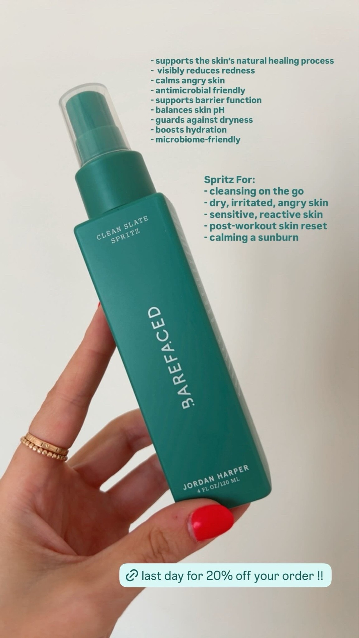 // just started using this and I couldn’t love it more!! so many benefits and so easy to throw in your bag and go!! Also comes in a travel size //

#LTKActive #LTKSeasonal #LTKSaleAlert