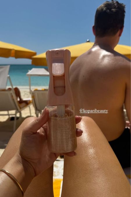 the kopari sheer body mist sunscreen is a beach day necessity

#LTKSeasonal #LTKbeauty #LTKswim