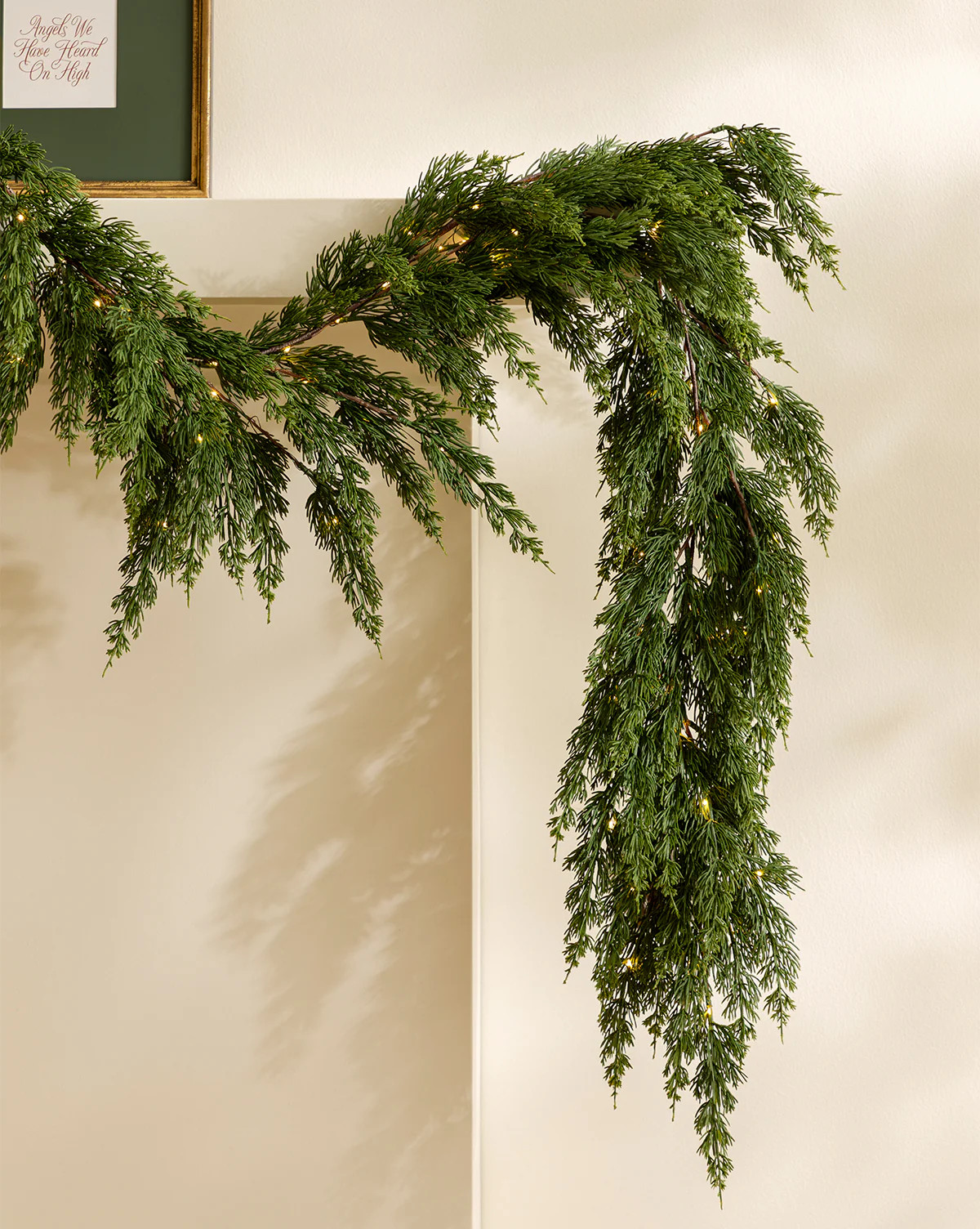 6' Cedar Pre-Lit Faux Garland | McGee & Co. (US)