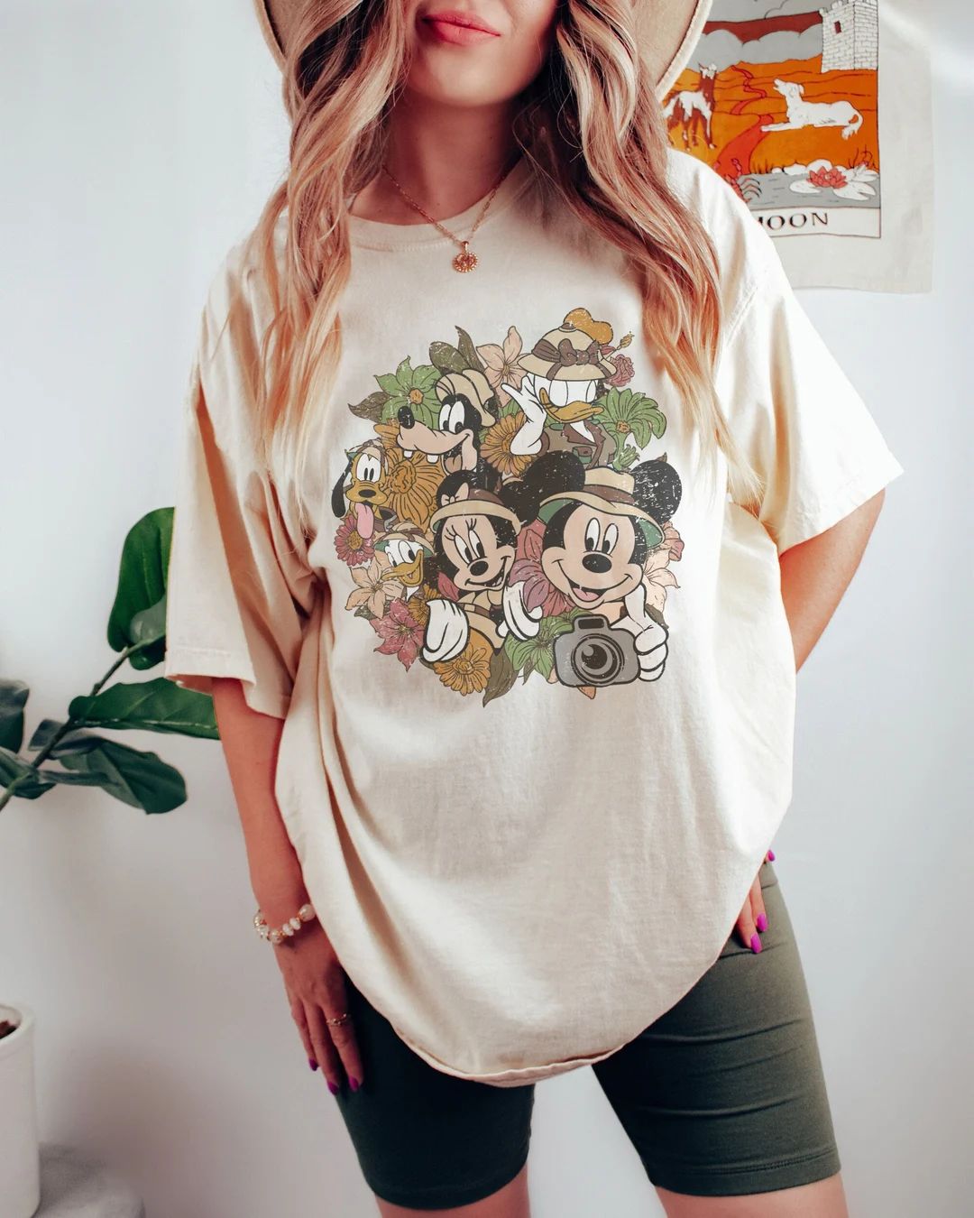 Retro Disney Animal Kingdom Mickey and Friends Comfort Colors | Disney Wild Shirt | Vintage Safar... | Etsy (US)