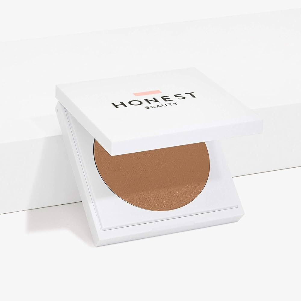 Honest Beauty Everything Cream Foundation Compact - Honey Women Foundation 0.31 oz | Amazon (US)